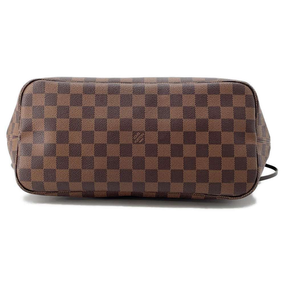 Louis Vuitton Damier Ebene Brown Neverfull Tote Bag - Picture 3 of 12